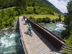 ciclabile e ponte su noce
